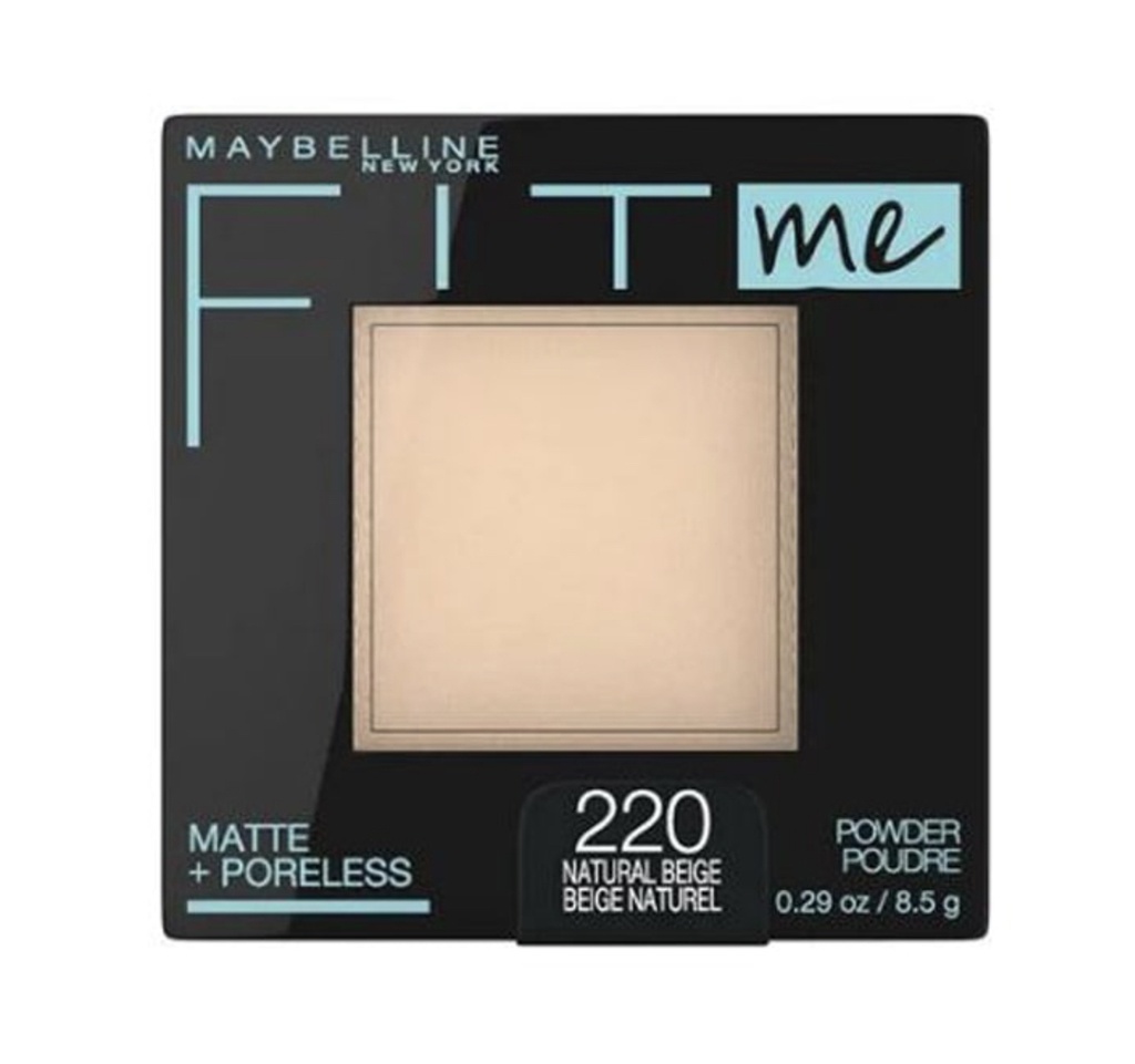 Polvo compacto Maybelline  fit me MATTE + PORELESS POWDER 100-120-128-334